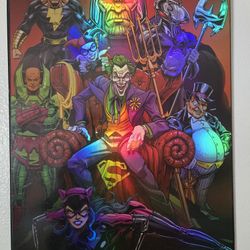 Wall Art DC Villains