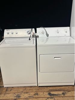 Washer and dryer