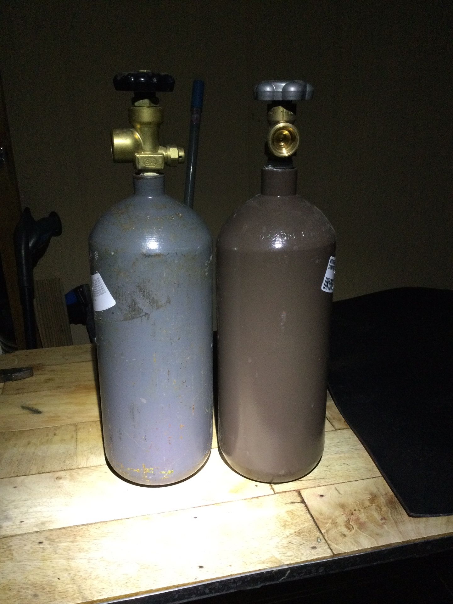 Argon /co2 Tanks 25cf