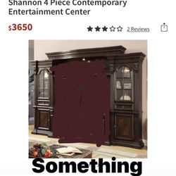 Entertainment Center Cabinets $300