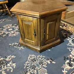 Wood End Table