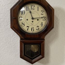 Vintage Verichron Westminster Regulator clock