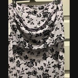 2 Peace Maxine Skirt With Cropped Top Tube Top