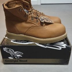Men's 6" Georgia Steel Toe Work Boots