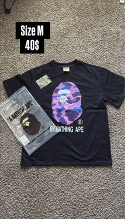 Purple bape tee best 1-1 quality