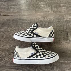 Vans Toddler Checkerboard Shoes 