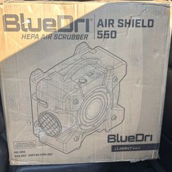 New BlueDri HEPA Air Scrubber Cleaner Purifier