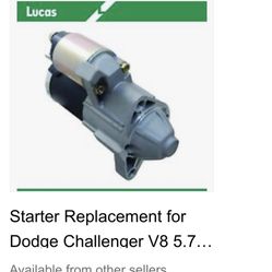 Dodge Charger Starter 