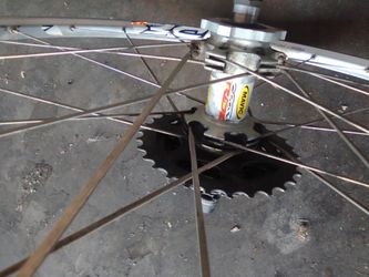 Bike rim nice sound sprocket