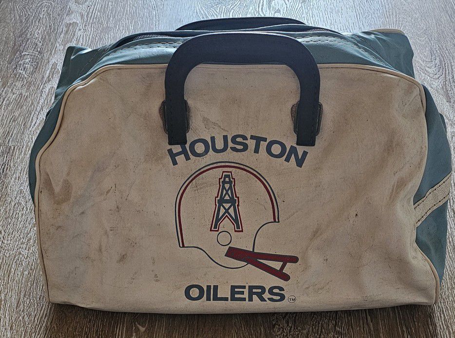 1970's Houston Oilers Duffle Bag 