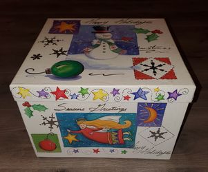 Set of 12 Christmas Nesting Gift Boxes
