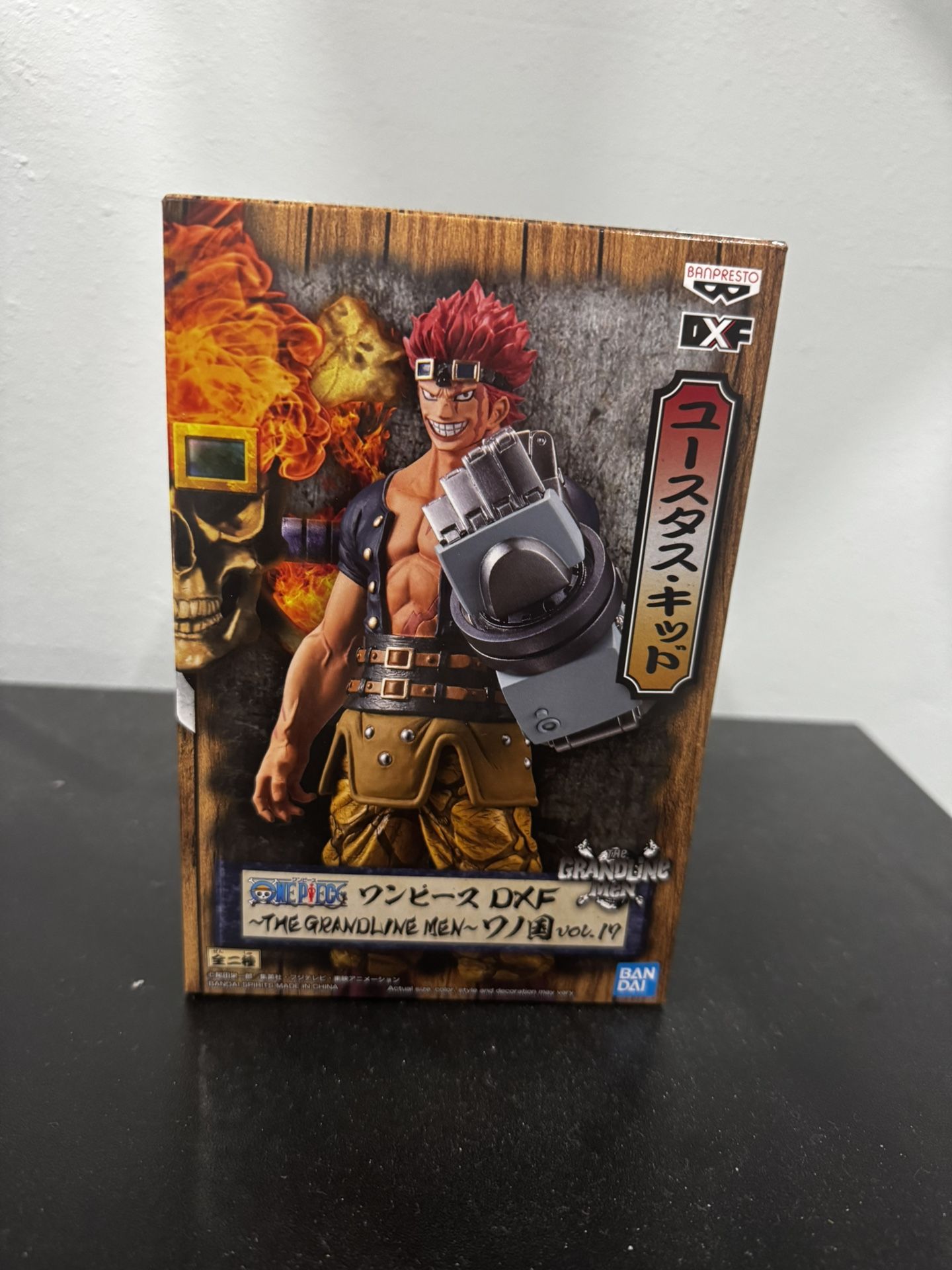 Captain Kid Pirates One Piece Anime Figurine