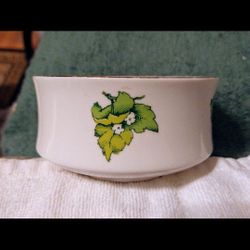 Crown Sterling Porcelain Sugar Bowl 