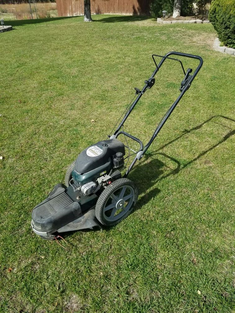 Craftsman 22" 5.5HP walk Behind High-Wheel Weed Whip