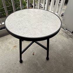 Small Patio Bistro Table 