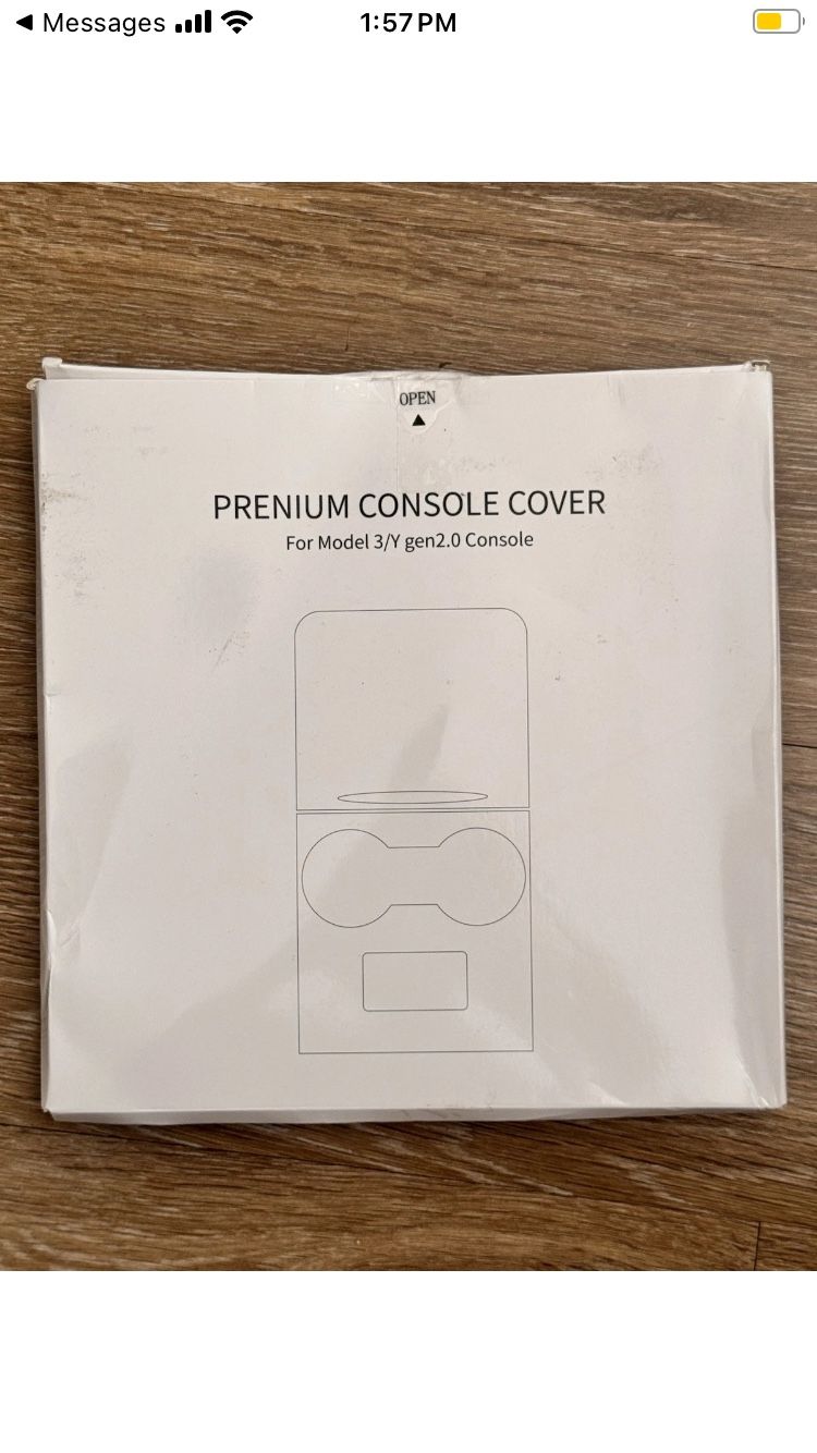 frani Center Console Wrap (White Edition