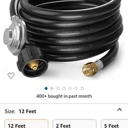 12ft, 8ft And 2.5ft Propane Hose