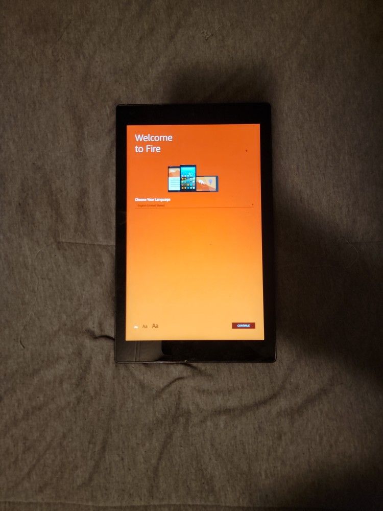 Tablet Kindle Fire HD 10 Black 9th Generatio