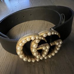 Gucci Pearl Belt