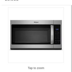 WHIRLPOOL RANGE MICRO COMBO