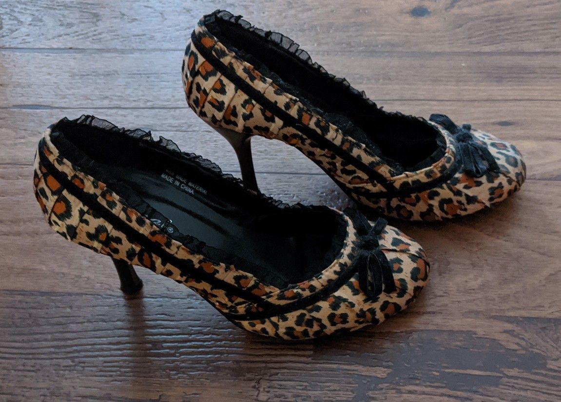 Cheetah heels
