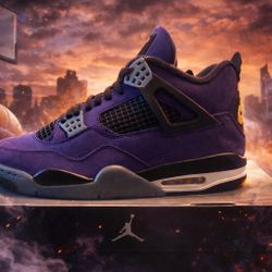 Jordan 4 Lakers (Brand New) Size 10