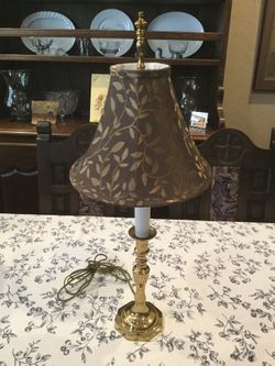 BRASS LAMP