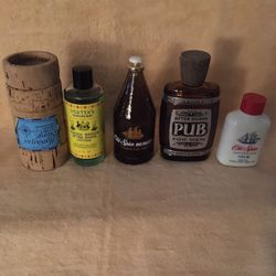 5 Bottles  Antique  