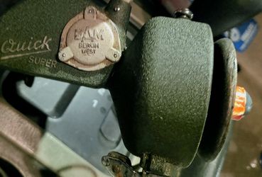 Vintage D.A.M. Quick Super (Large Size) Spinning Reel - 1960s German Made