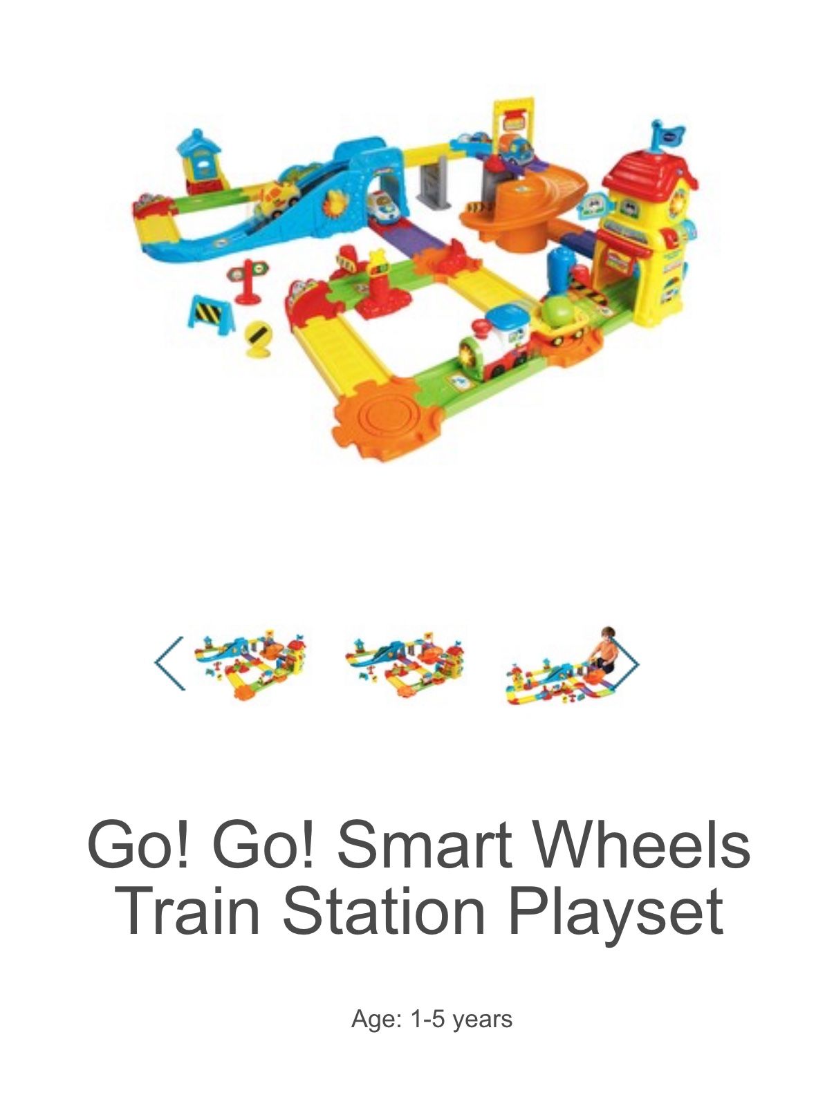 VTech Go Go Smart train Station
