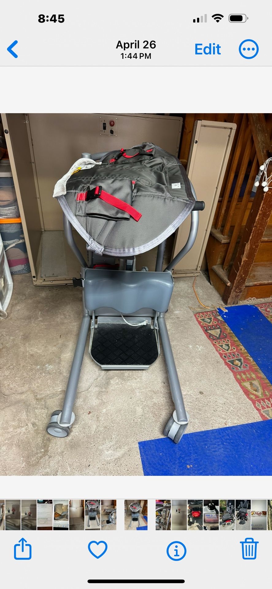 Handicare MiniLift 200 Sit To Stand Transfer Lift