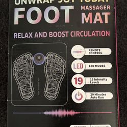 Foot Massager Mat Phixnosar NEW