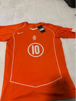 2004 Netherlands Home Jersey Van Nistelrooy #10 Size XL