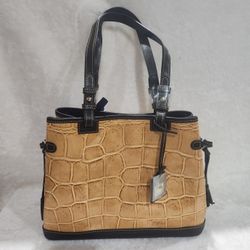 NEW - Dooney & Bourke Double Strap Tassel Bag