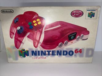 Nintendo 64 Watermelon Console CIB Tested