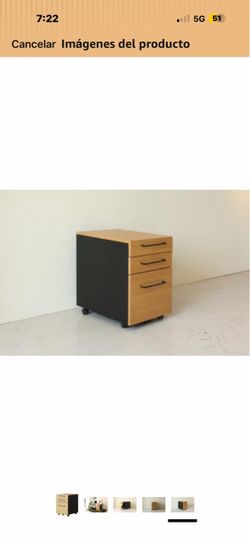 Okawa Furniture Toma Wagon Lucas Negro