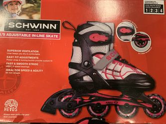 Schwinn girls in line skate size 1,2,3,4