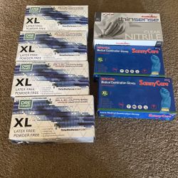 Latex Free / Powder Free Gloves (850 Gloves Total) PPE