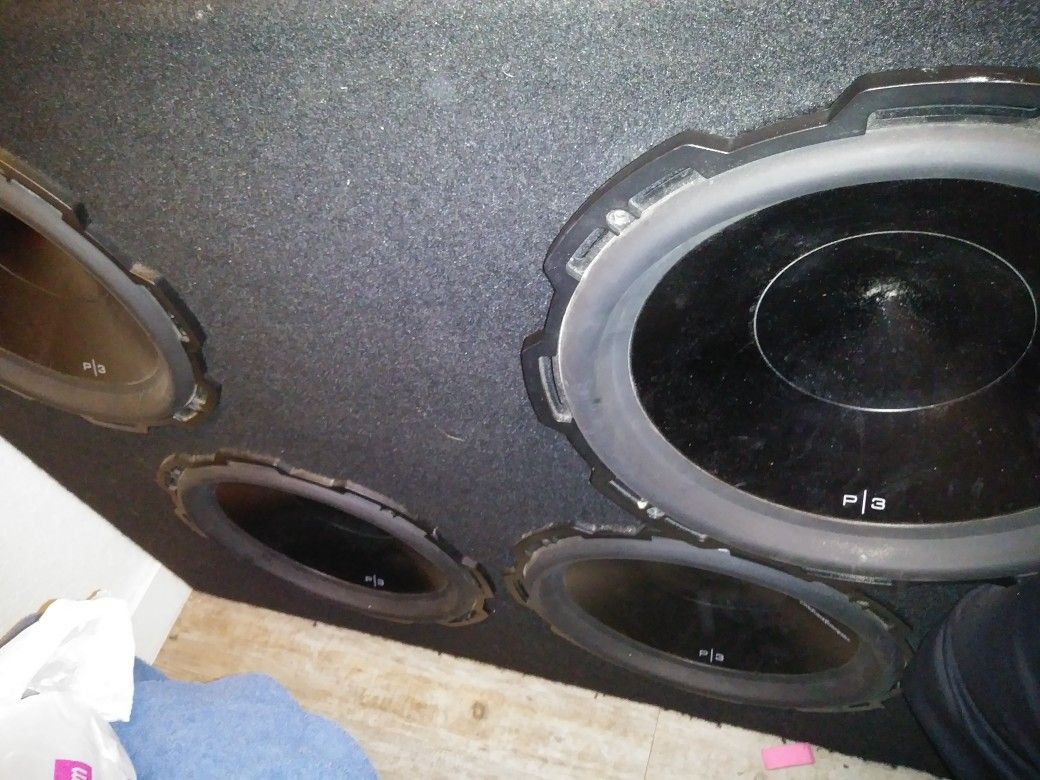 Rockford fosgate P315 in custom ported box