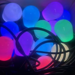 48Ft Multiple Colors String Lights Plug-in 