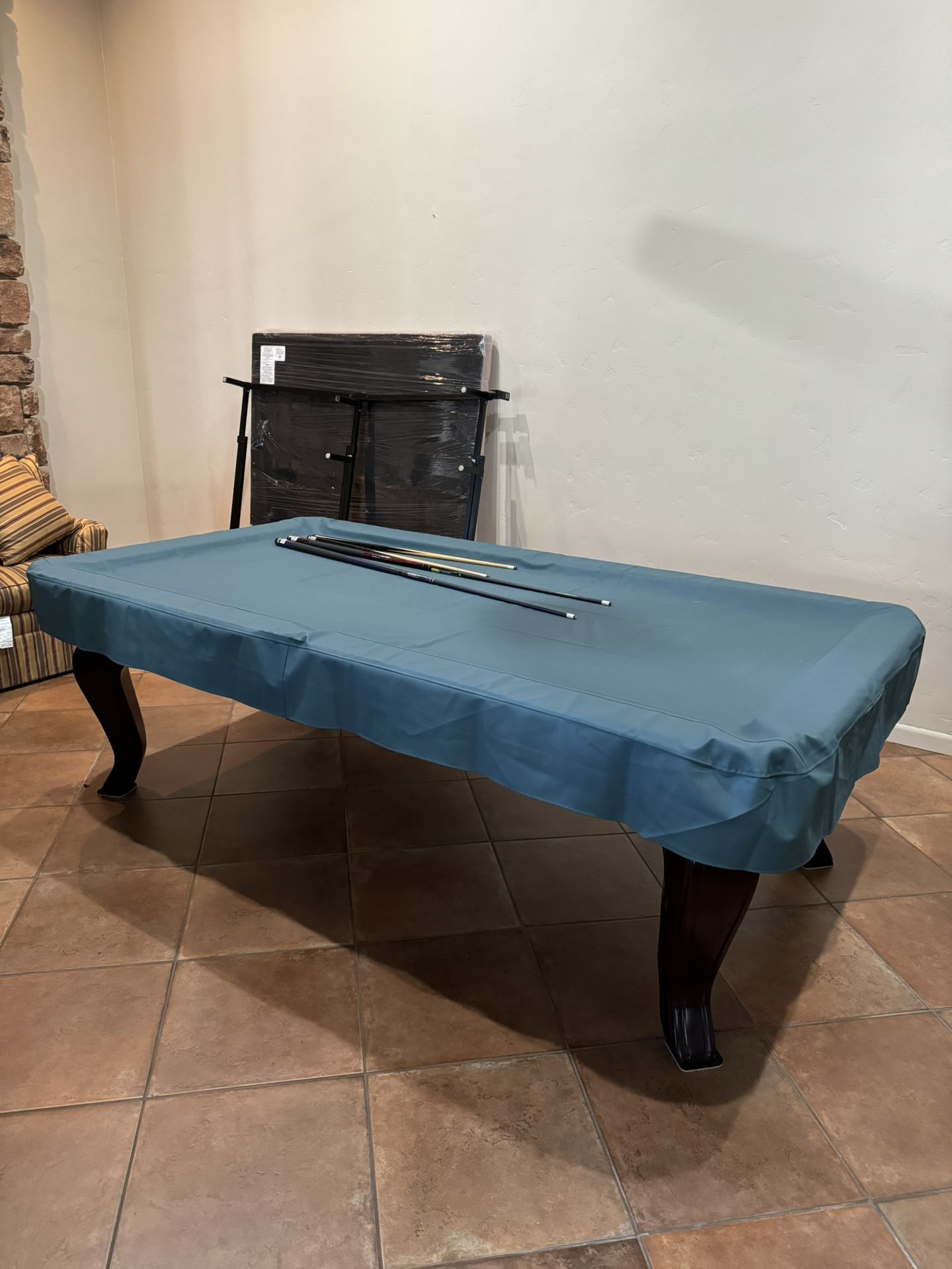 Pool Table 8ft 3 Piece Slate