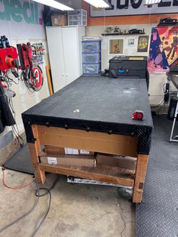 WORKSHOP WOOD TABLE – BEST OFFER