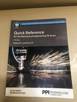 Mechanical engineering Quick Reference PE Exam