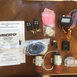 89010 2 DR 45LB SHAVED DOOR HANDLE KIT w/ 12CHANNEL KEYLESS