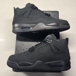 Brand New Jordan 4 Black Cat Size 5Y GS