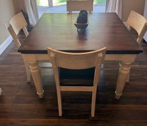 Dining table with 4 chairs
