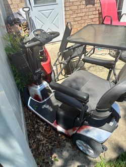 Red Electric Scooter