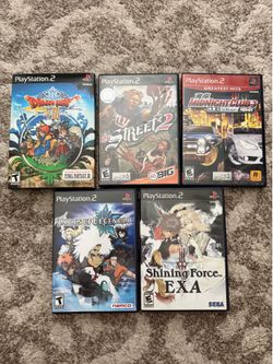 Playstation 2 games 40 each