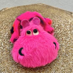 Vtg Pillow Pet Pink Hippopotamus Dardenelle Dakin Plush Stuffed Animal