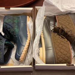 2 Pairs Sold Separately, Women’s Ankle Rain Boots - Brand new!
